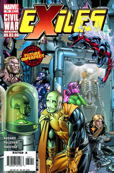 Exiles (2001 series) #79 cover