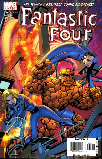 Fantastic Four (1998 series) #535 cover
