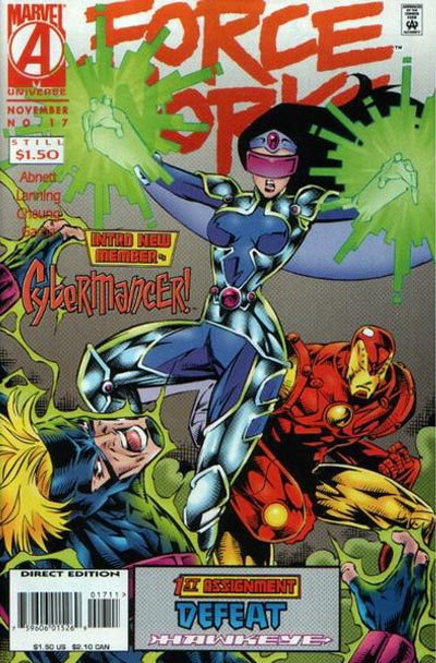 Force Works #17 cover