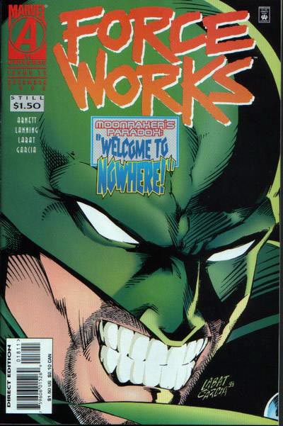 Force Works #18 cover