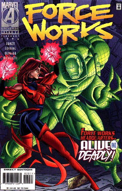 Force Works #20 cover