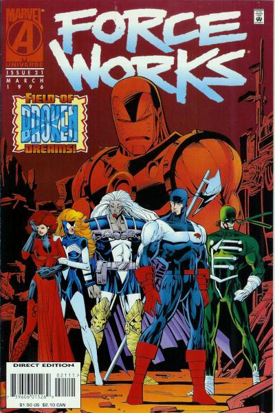 Force Works #21 cover