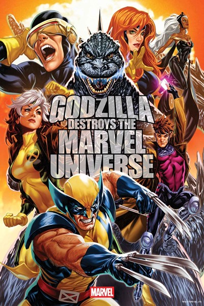 Godzilla Destroys the Marvel Universe #3