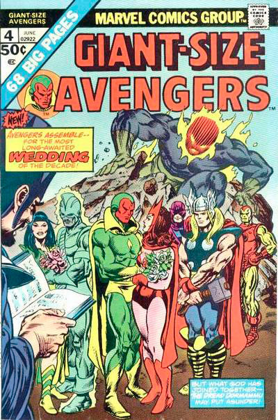 Giant-Size Avengers (1974 series) #4 cover