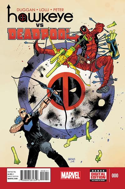 Hawkeye Vs Deadpool #0