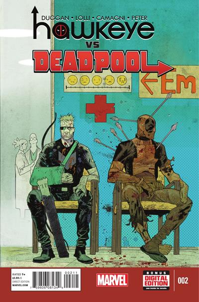 Hawkeye Vs Deadpool #2
