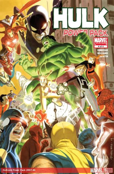 Hulk and Power Pack #4