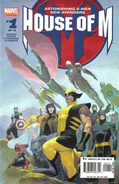 House of M #1 cover