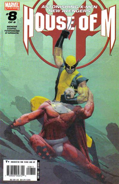 House of M #8 cover