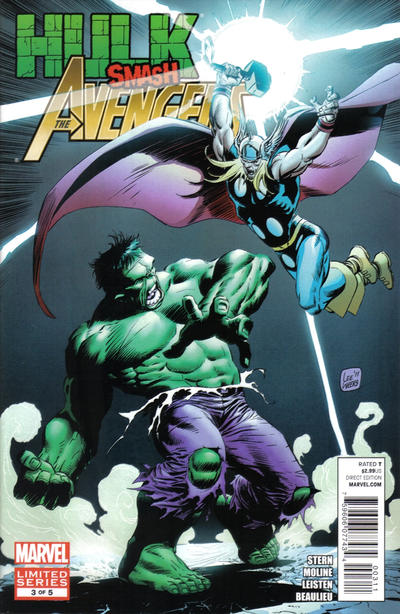 Hulk Smash Avengers #3 cover