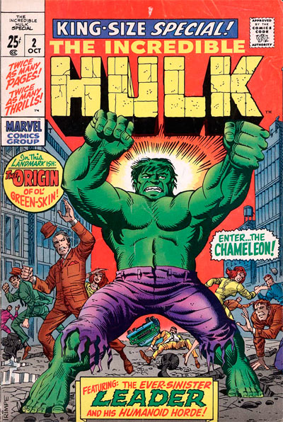 Incredible Hulk (King Size Special) (1968 series) #2 cover