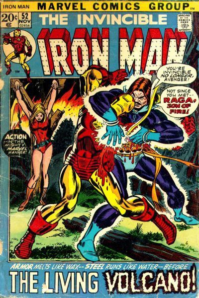 Iron Man (1968 series) #52 cover