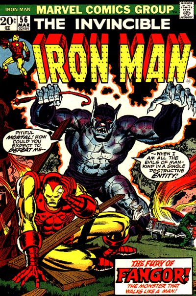 Iron Man (1968 series) #56 cover