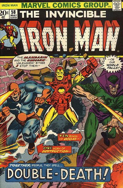 Iron Man (1968 series) #58 cover