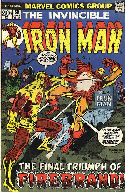 Iron Man (1968 series) #59 cover