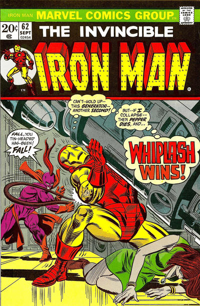 Iron Man (1968 series) #62 cover