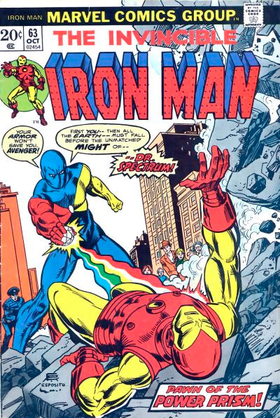 Iron Man (1968 series) #63 cover
