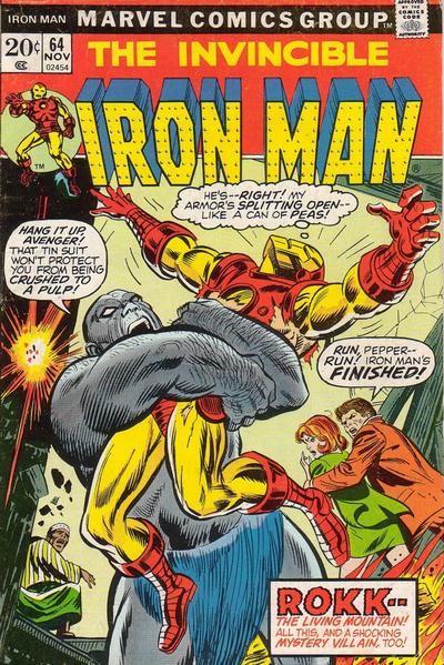Iron Man (1968 series) #64 cover
