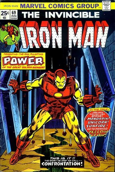 Iron Man (1968 series) #69 cover