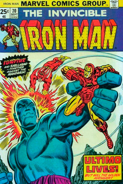 Iron Man (1968 series) #70 cover