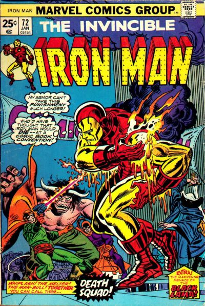 Iron Man (1968 series) #72 cover