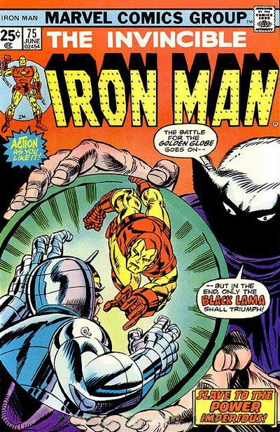Iron Man (1968 series) #75 cover