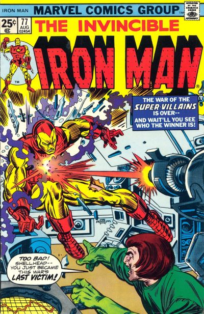Iron Man (1968 series) #77 cover