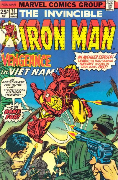 Iron Man (1968 series) #78 cover