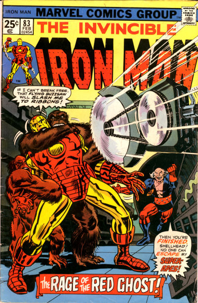Iron Man (1968 series) #83 cover