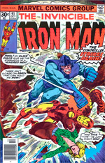 Invincible Iron Man #91