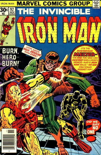 Iron Man (1968 series) #92 cover