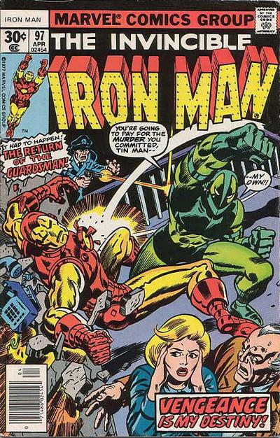 Iron Man (1968 series) #97 cover