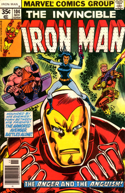 Iron Man (1968 series) #104 cover