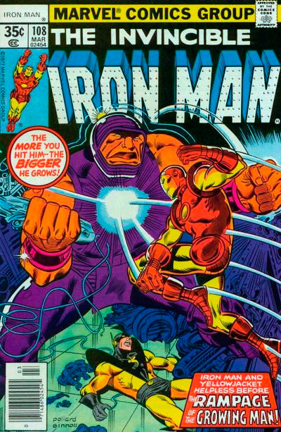 Iron Man (1968 series) #108 cover