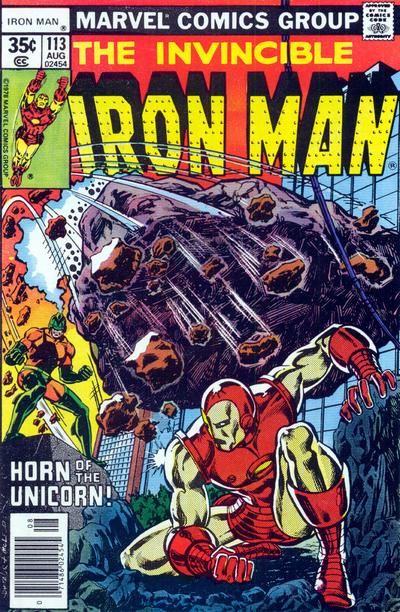 Iron Man (1968 series) #113 cover