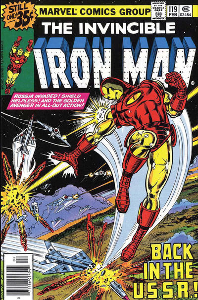 Iron Man (1968 series) #119 cover