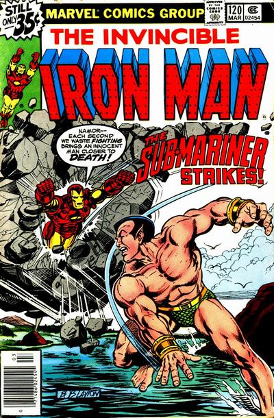 Iron Man (1968 series) #120 cover