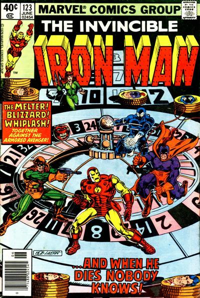 Iron Man (1968 series) #123 cover