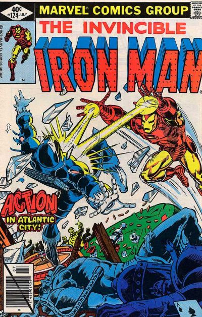 Iron Man (1968 series) #124 cover