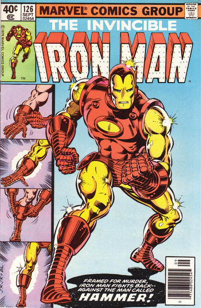 Iron Man (1968 series) #126 cover