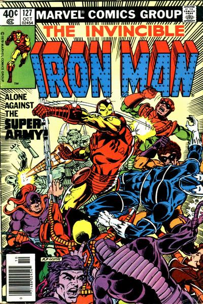 Iron Man (1968 series) #127 cover