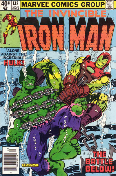 Iron Man (1968 series) #132 cover