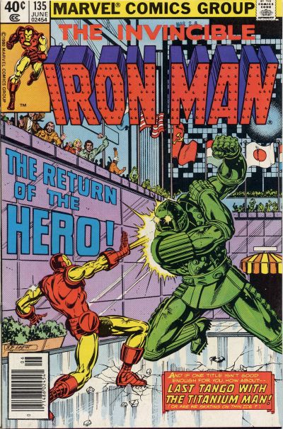 Iron Man (1968 series) #135 cover