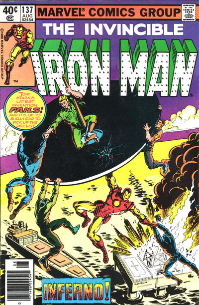 Iron Man (1968 series) #137 cover