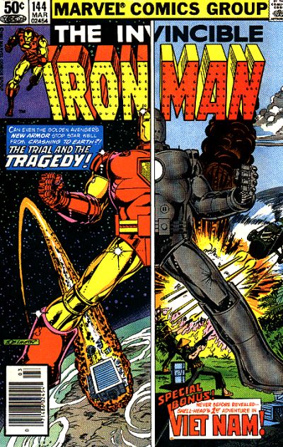 Iron Man (1968 series) #144 cover