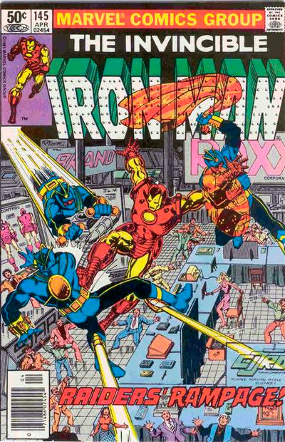 Iron Man (1968 series) #145 cover