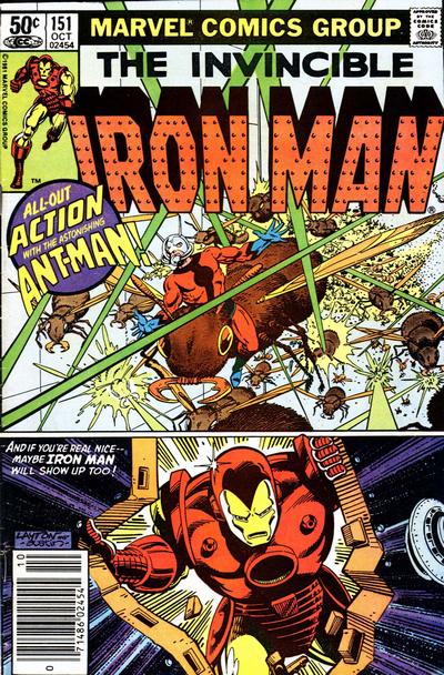 Iron Man (1968 series) #151 cover