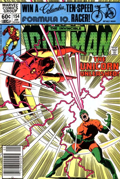 Iron Man (1968 series) #154 cover