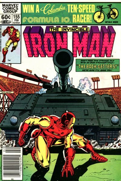 Iron Man (1968 series) #155 cover