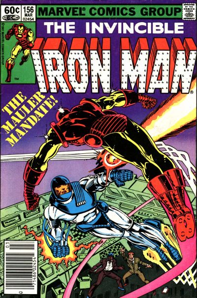 Iron Man (1968 series) #156 cover